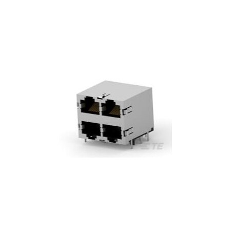 Te Connectivity Modular Connectors / Ethernet Connectors Stk 8 Pos 2X2 Shld Cat5 5569260-1